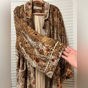 Free People Oversized Velvet Kimino/Duster/Outercoat size XL